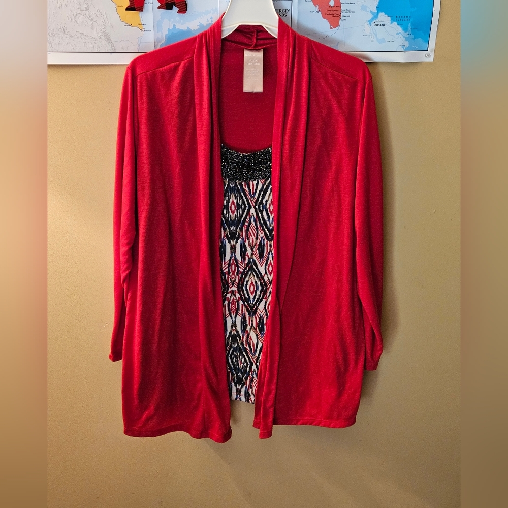2X White Stag Bling One Piece Top